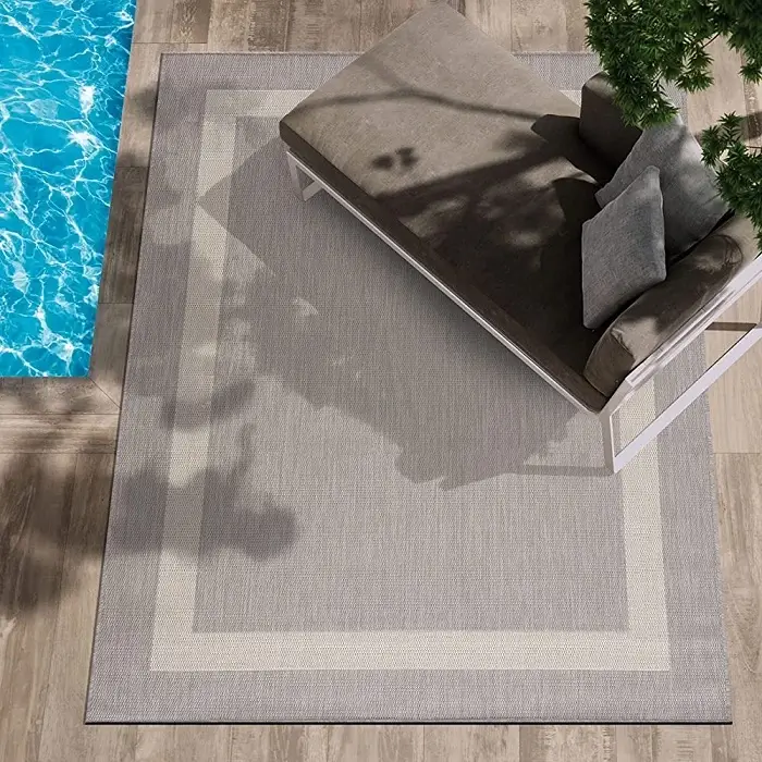 Outdoor Carpets near Swimming Pool